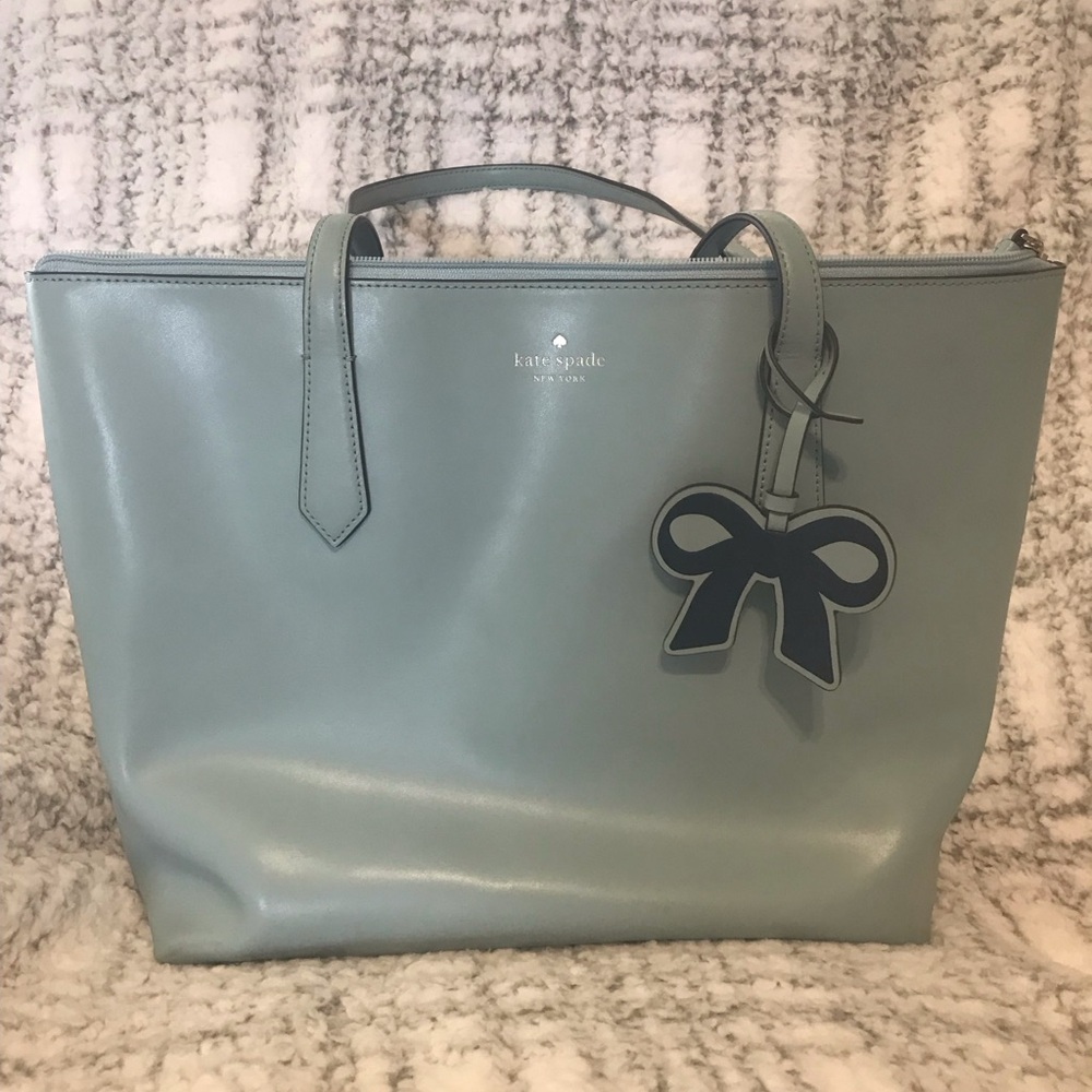 Kate Spade Robin Egg Blue Tote Purse